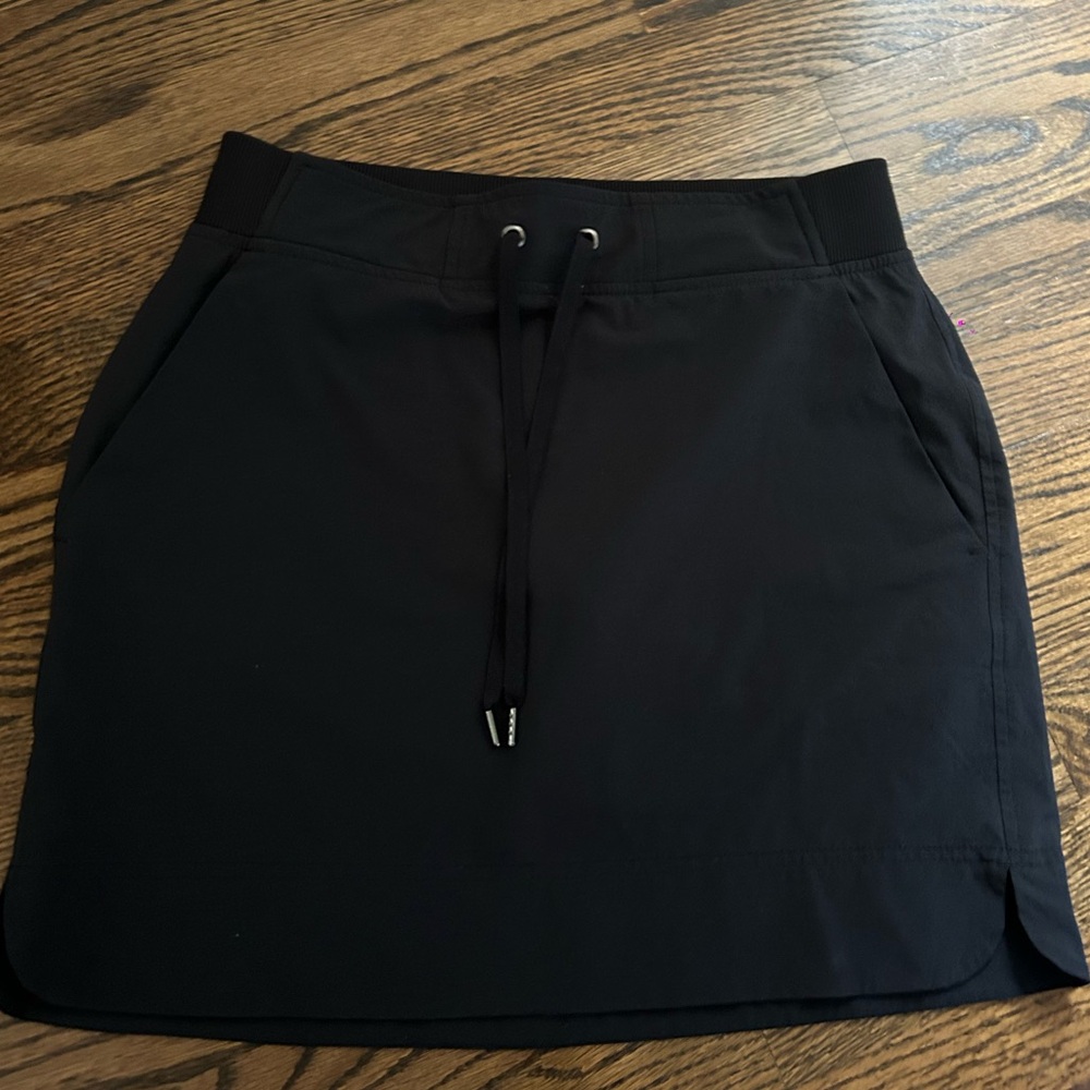 Athleta Black Mini Skirt for Casual Wear
